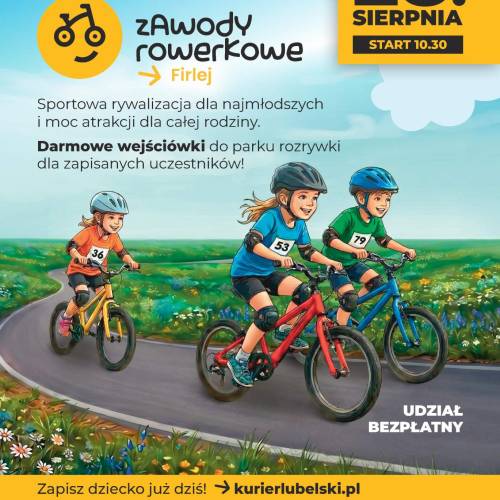 Zawody Rowerowe dla dzieci