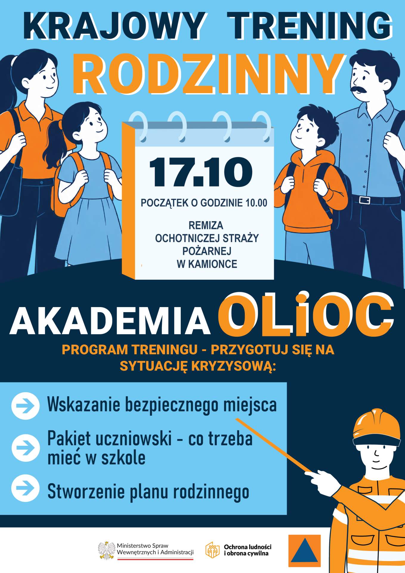 Krajowy Trening Rodzinny – Akademia OL-IOC w Kamionce