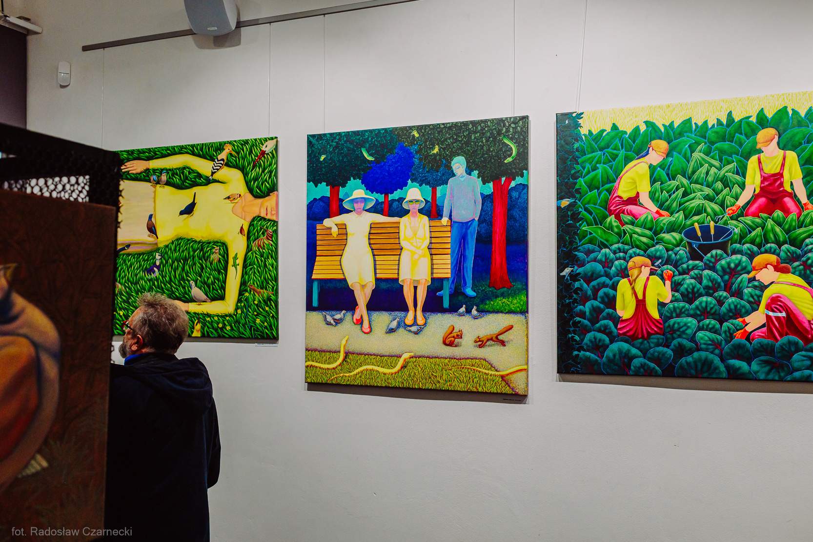 wernisaż wystawy Rafała Ereta