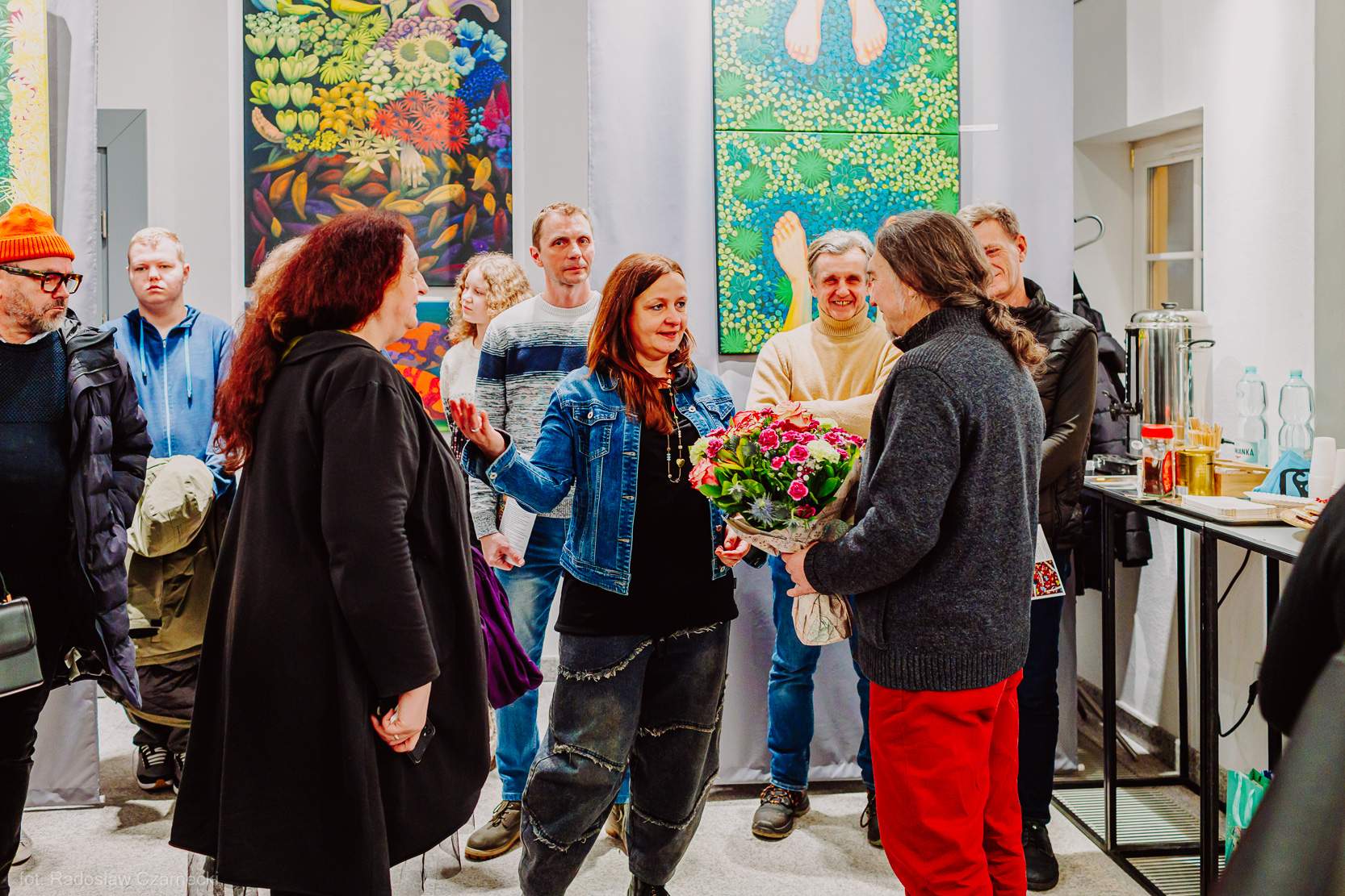 wernisaż wystawy Rafała Ereta