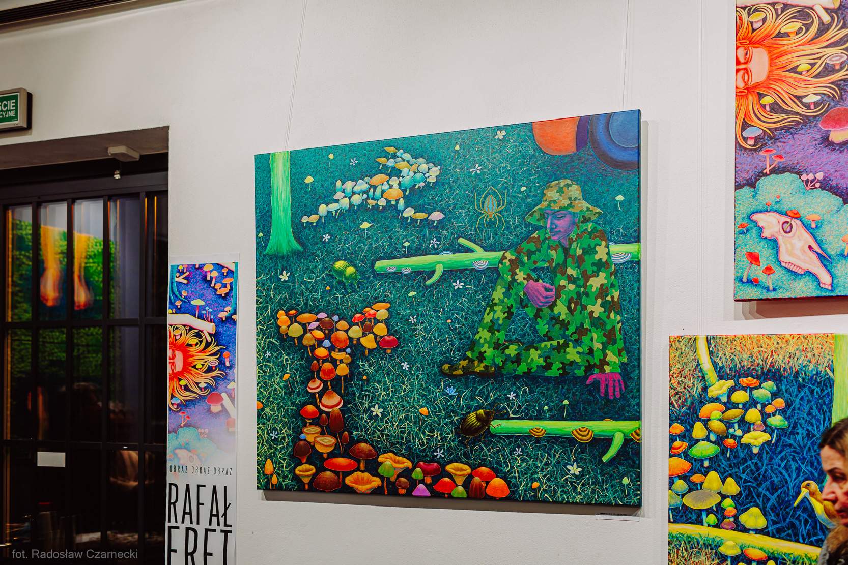 wernisaż wystawy Rafała Ereta