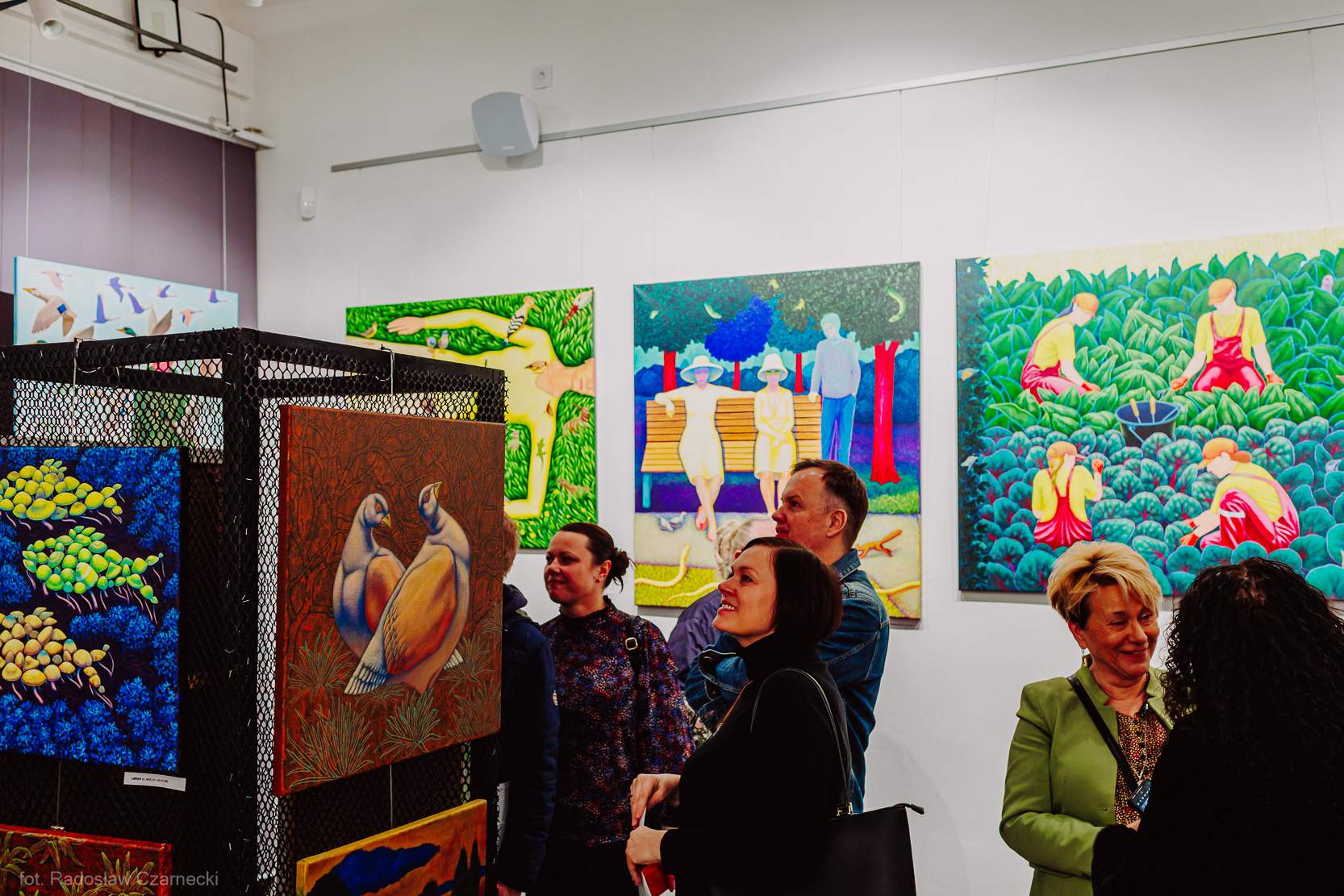 wernisaż wystawy Rafała Ereta