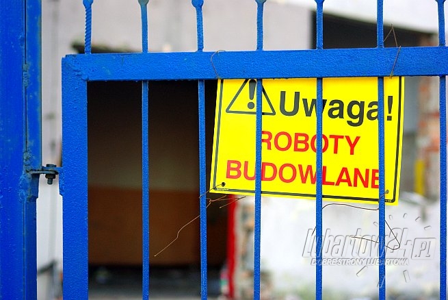 *Rozbiórka huty szkła