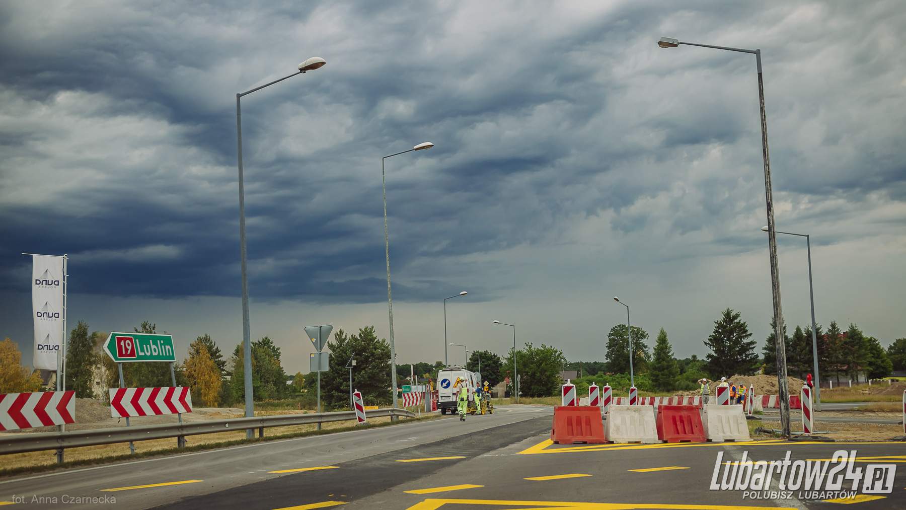 S19 w budowie - Lubartów