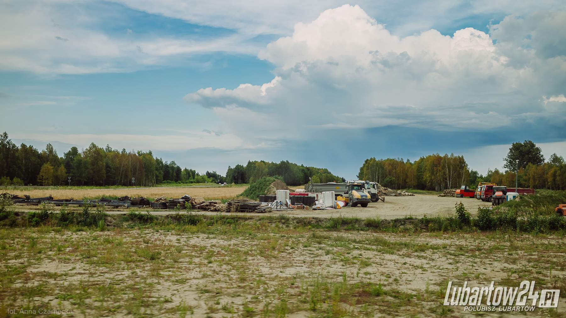 S19 w budowie - Lubartów