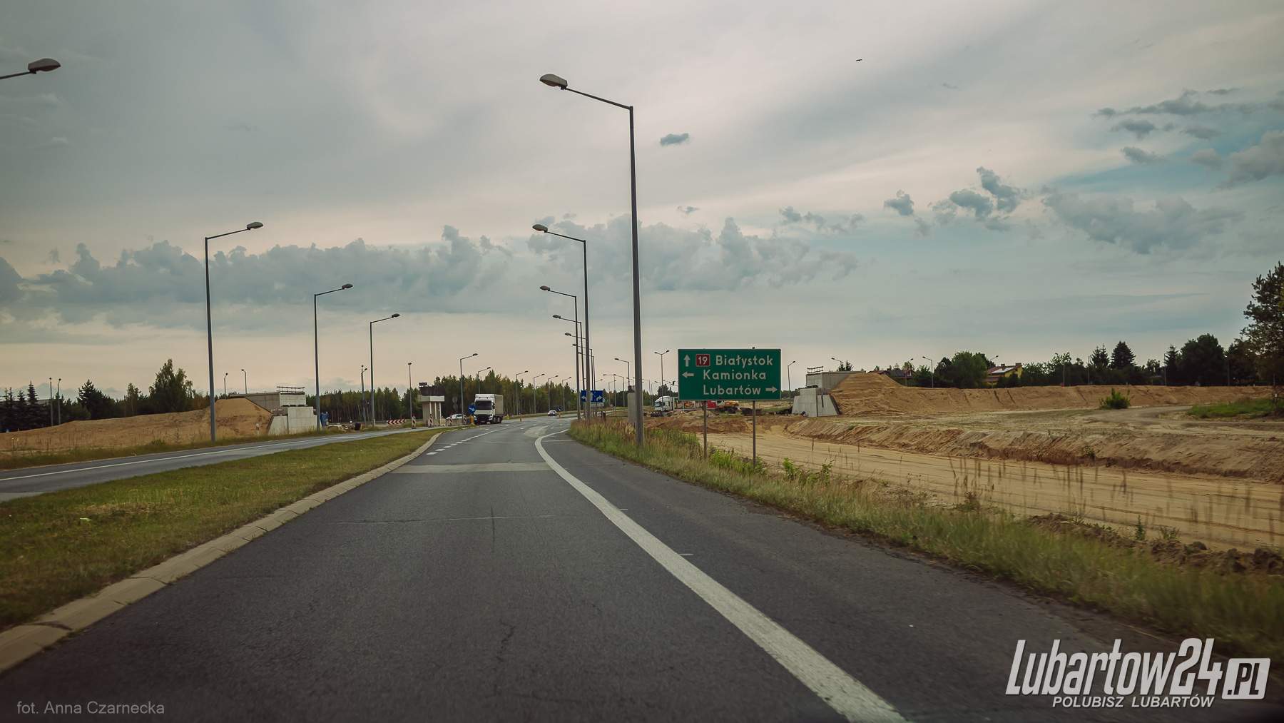 S19 w budowie - Lubartów
