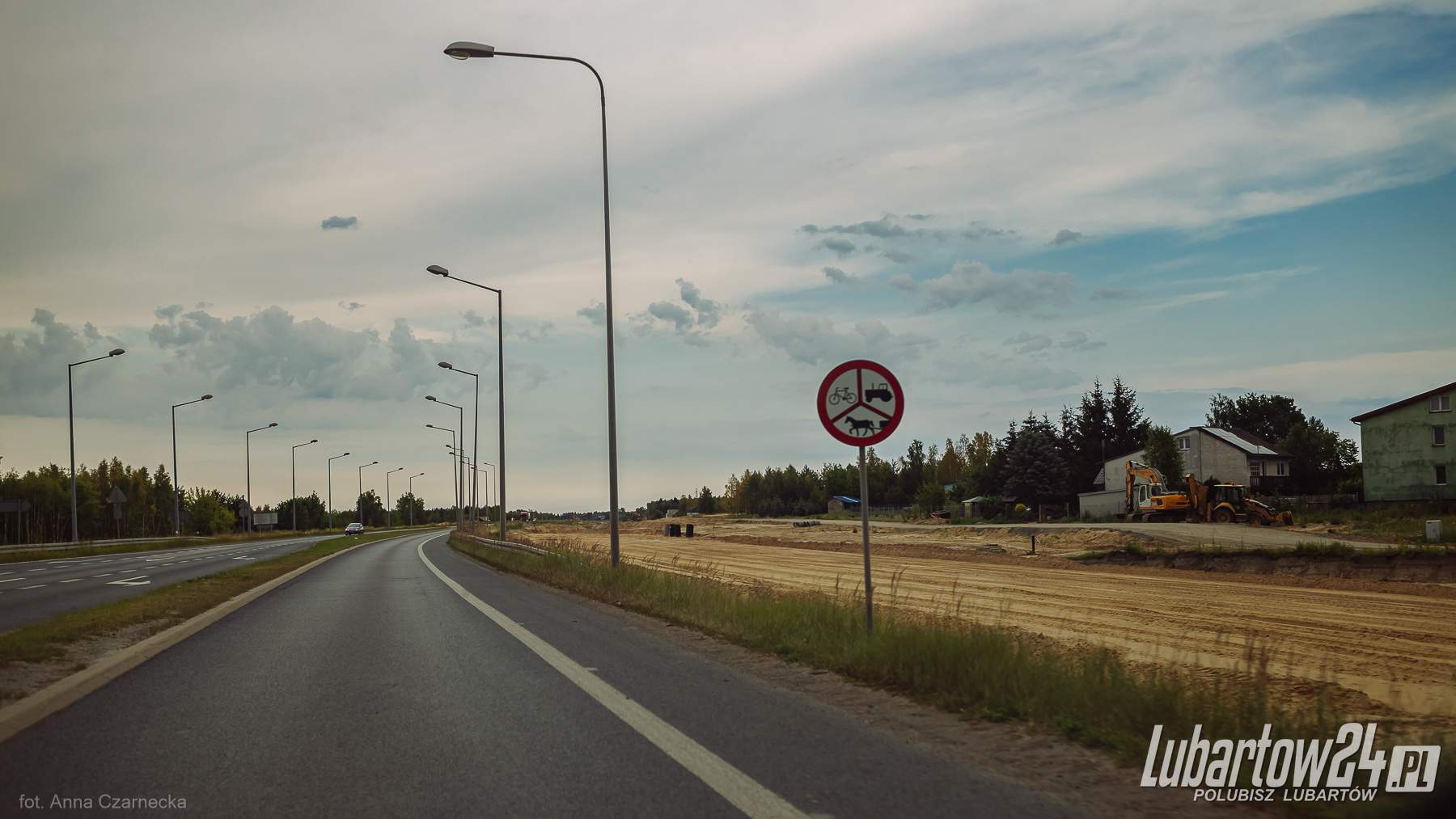 S19 w budowie - Lubartów