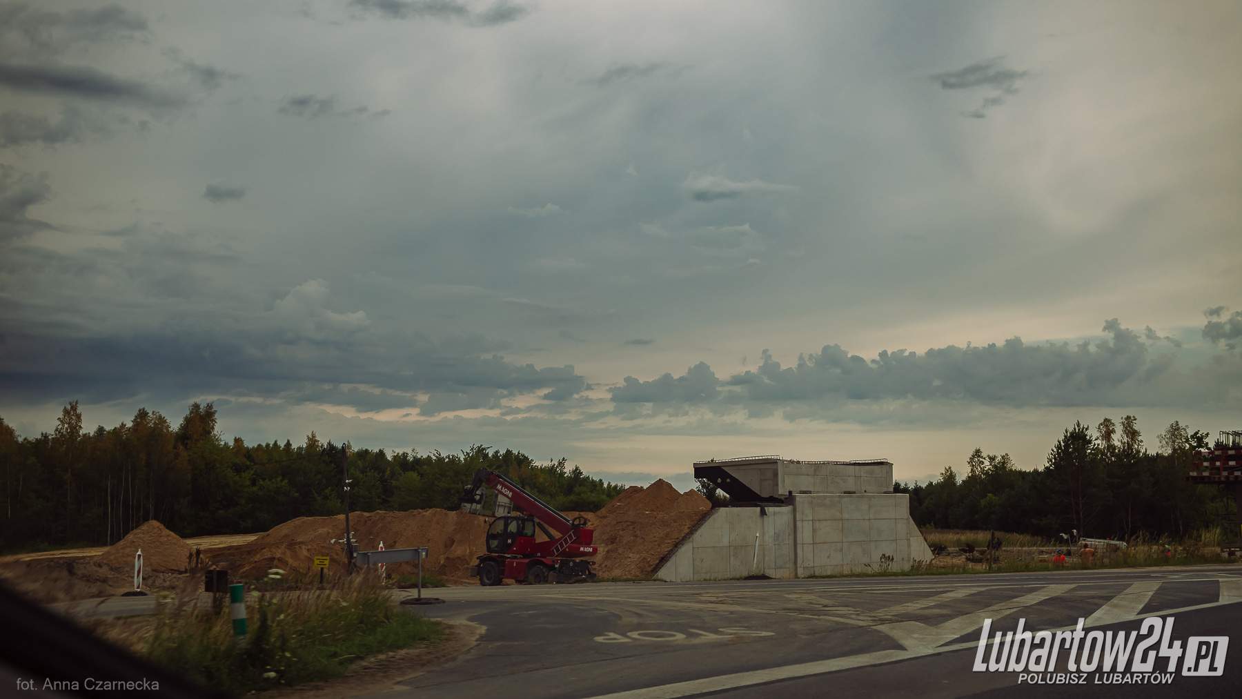S19 w budowie - Lubartów