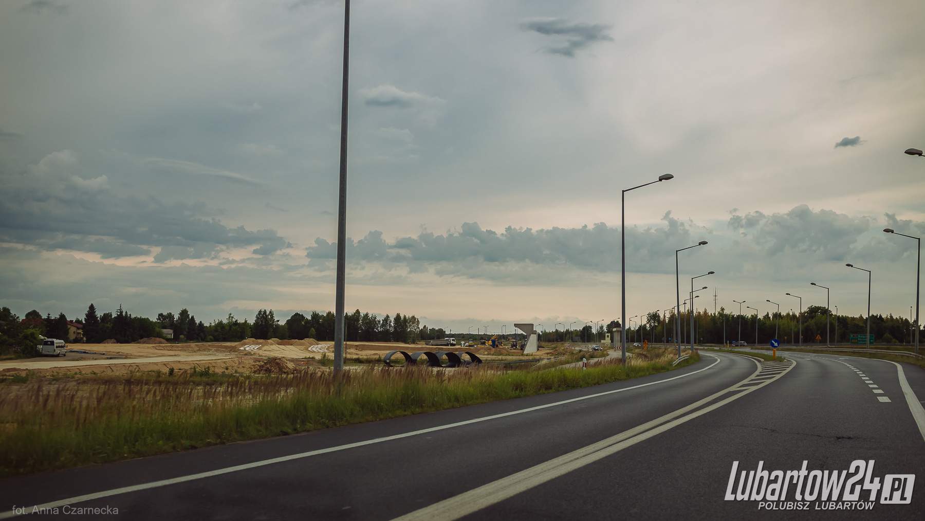 S19 w budowie - Lubartów