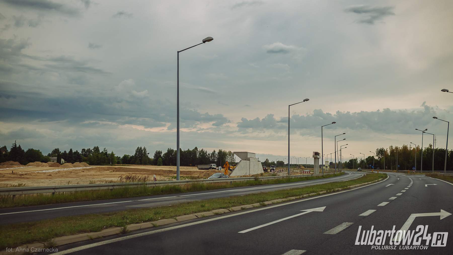 S19 w budowie - Lubartów
