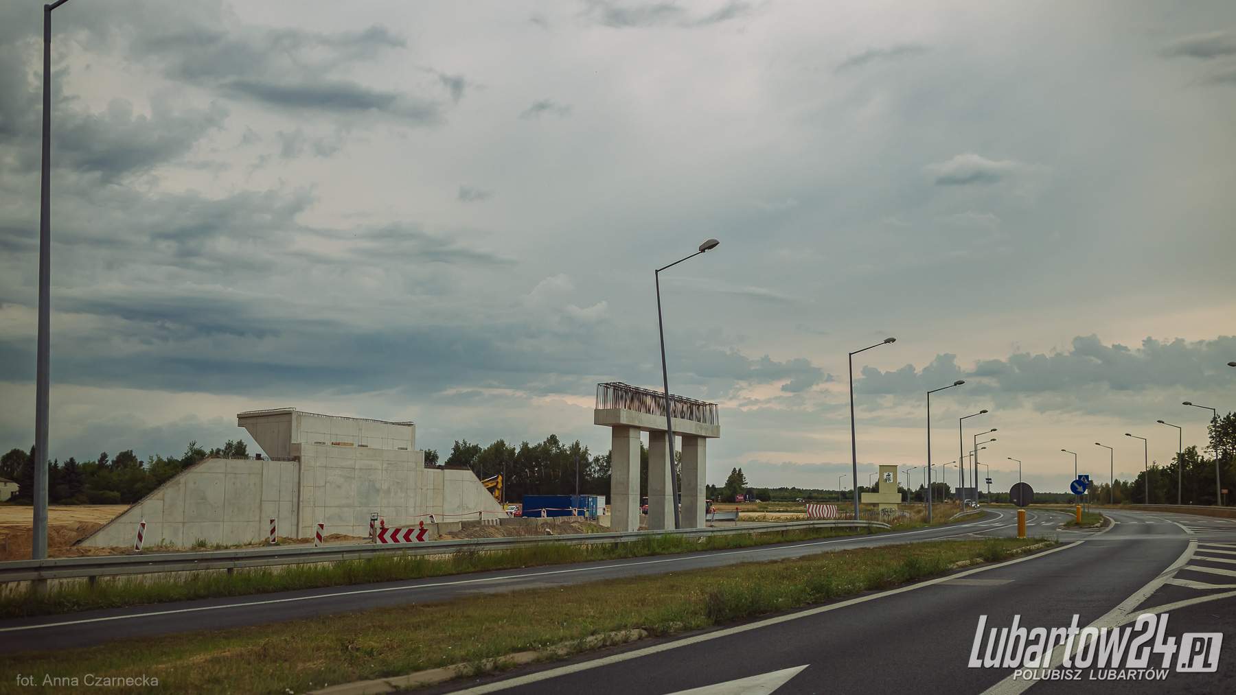 S19 w budowie - Lubartów