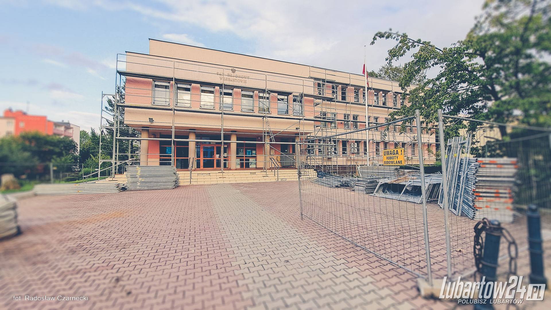 Remont Sądu Rejonowego w Lubartowie