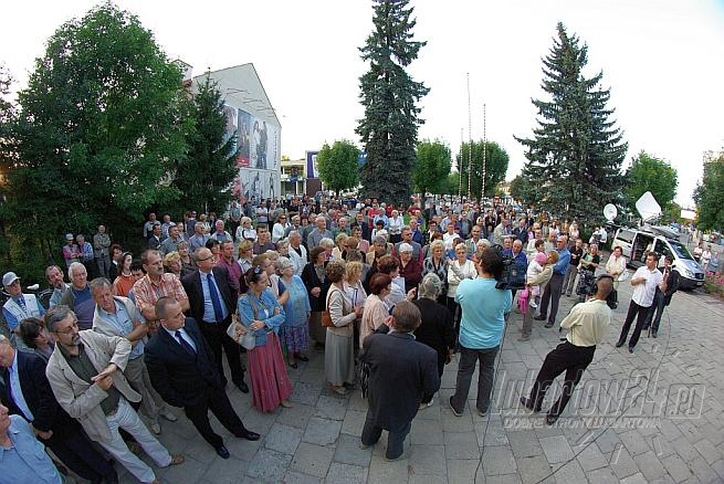 Protestowali przeciwko budowie sortowni przy ul.Gazowej