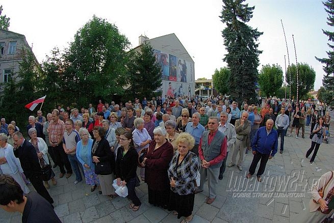 Protestowali przeciwko budowie sortowni przy ul.Gazowej