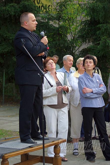 Protestowali przeciwko budowie sortowni przy ul.Gazowej