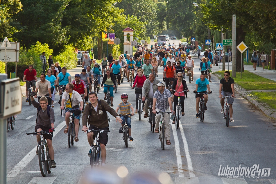 Święto Roweru 2013 w Lubartowie