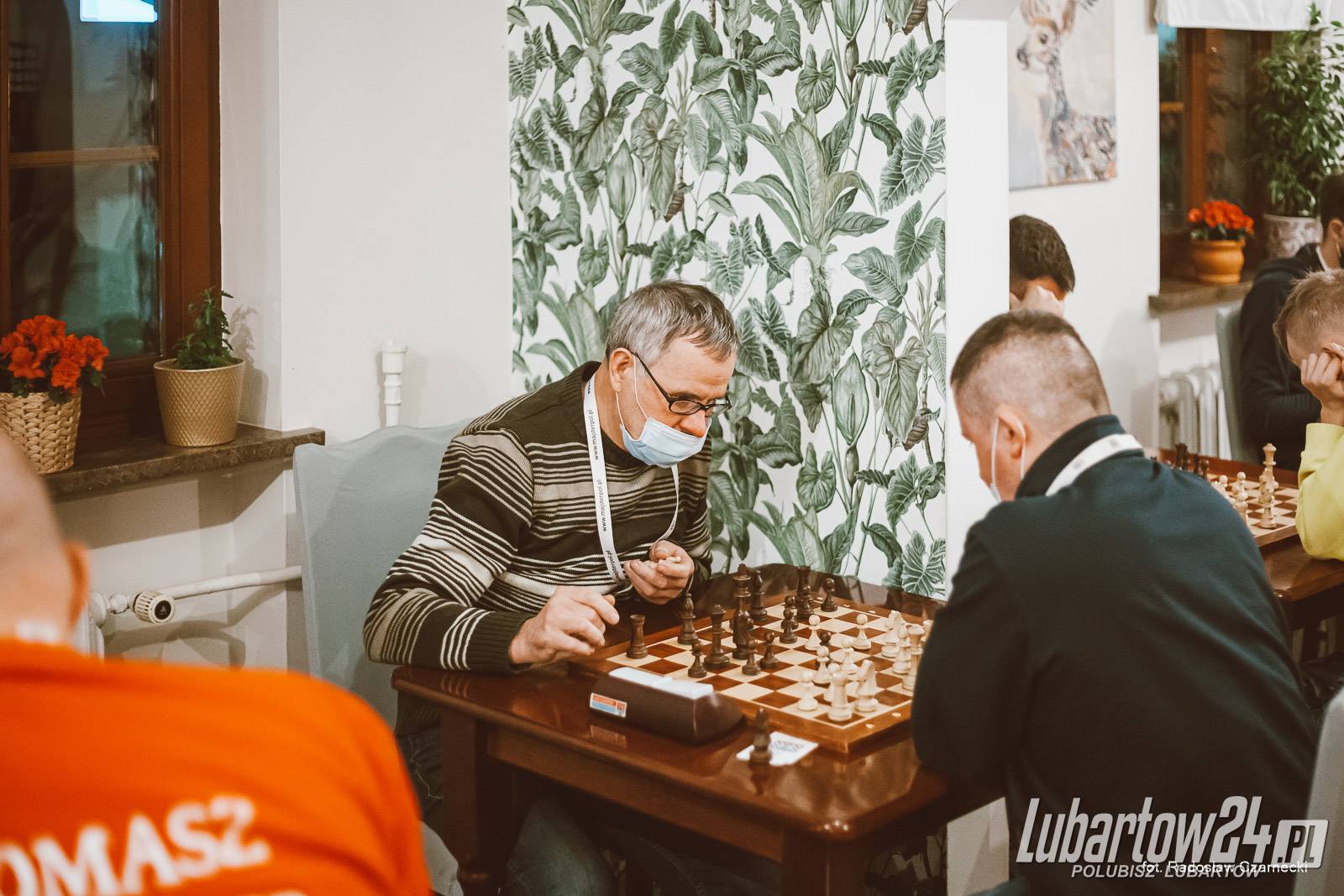 Szachiści zagrali dla Antosi Bober