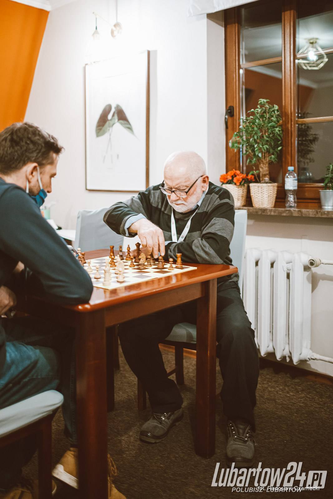 Szachiści zagrali dla Antosi Bober