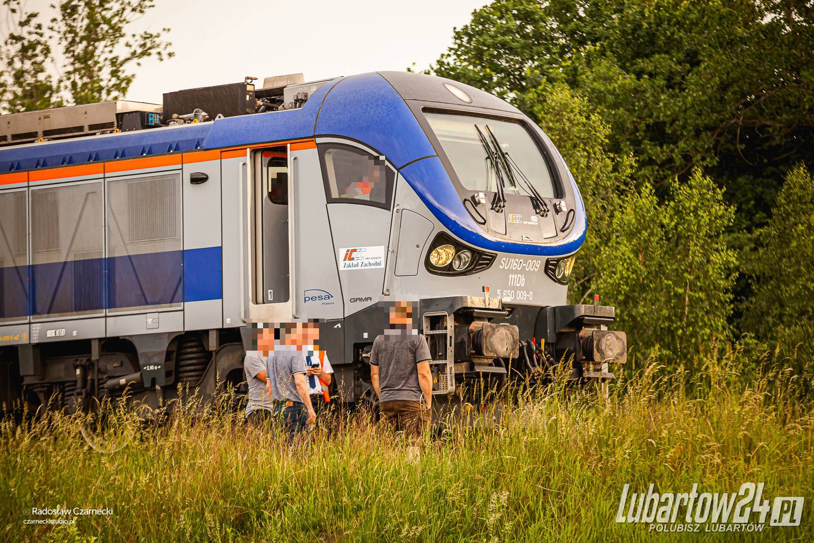 Potrącenie na torach