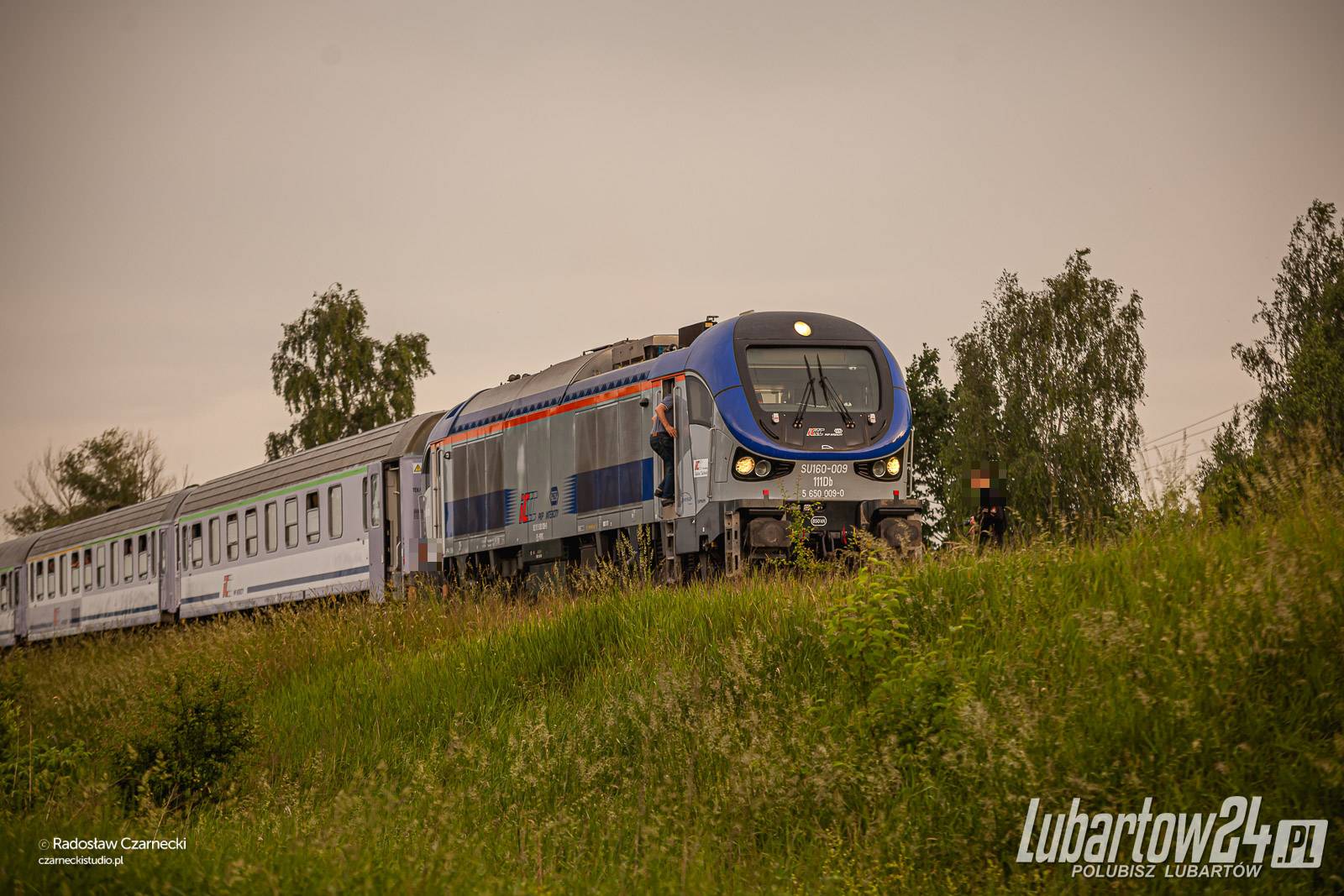 Potrącenie na torach