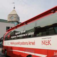 Ruszyła akcja krwiodawstwa przed lubartowskim ratuszem