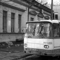 Autobus na stacji PKP-PKS