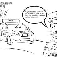Kolorowanka z sierżantem Lampartem