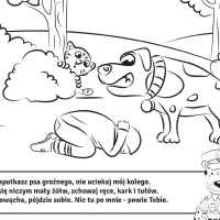 Kolorowanka z sierżantem Lampartem