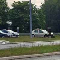 zdjęcie dwie kolizje na obwodnicy