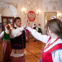 Polonez w sali rycerskiej