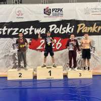 zdjęcie Cztery medale Mistrzostw Polski MMA