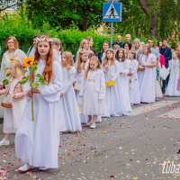Procesja Bożego Ciała w Lubartowie