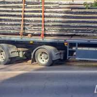 Transport z elementami hali sportowej