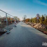 Trwają prace przy rozbudowie drogi w Chlewiskach