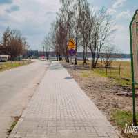 Firlej: chodnik do promenady nad jeziorem już gotowy