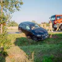 zdjęcie dachowanie mercedesa