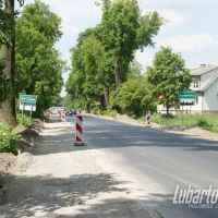 zdjęcie Remont drogi Kamionka - Lubartów