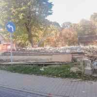 rozbiórka budynku przy ul Kościuszki