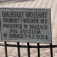 Cmentarz żołnierzy WP poległych pod Kockiem X.1939 r.