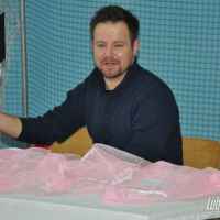 Albert Osik w Gimnazjum w Niedźwiadzie