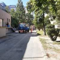 naprawili parking przy szpitalu