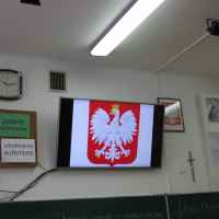 zdjęcie Gimnazjaliści ze Skrobowa o Polsce po angielsku