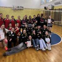 zdjęcie sukces siatkarek z II LO