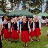 zdjęcie Korowód dożynkowy w Niedźwiadzie