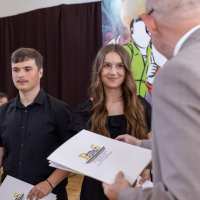 uroczyste zakończenie roku szkolnego w II LO