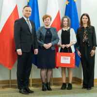 zdjęcie FINAŁ KONKURSU W PAŁACU PREZYDENCKIM