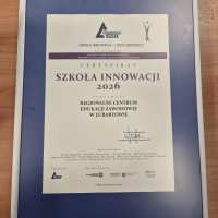 zdjęcie RCEZ z tytułem Lidera Innowacji