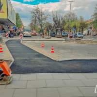 Ścieżka rowerowa w centrum Lubartowa