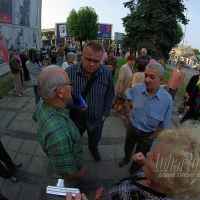 Protestowali przeciwko budowie sortowni przy ul.Gazowej