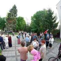 Protestowali przeciwko budowie sortowni przy ul.Gazowej